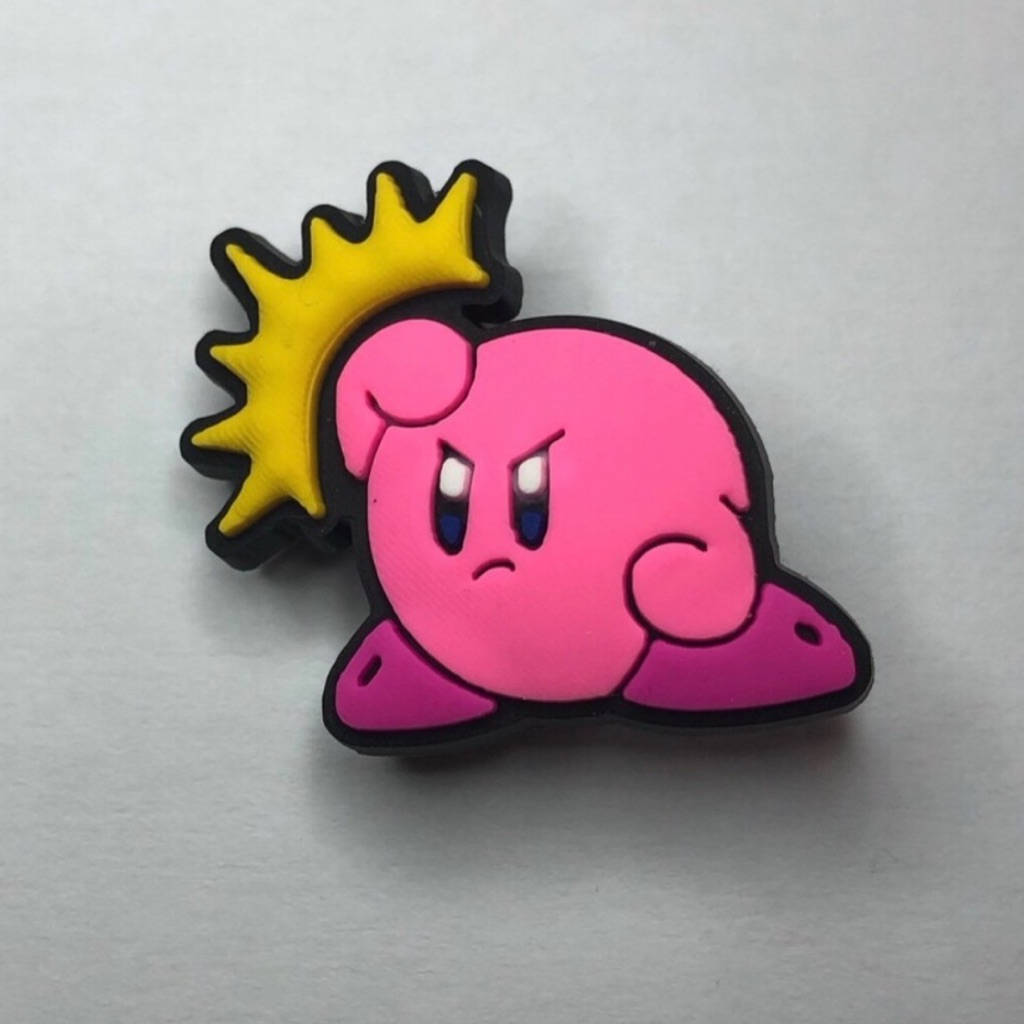 10/$13 Kirby Crocs Charm
